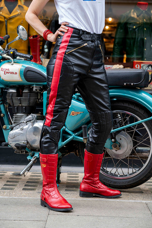 Road Racer Boots No. 177 Red