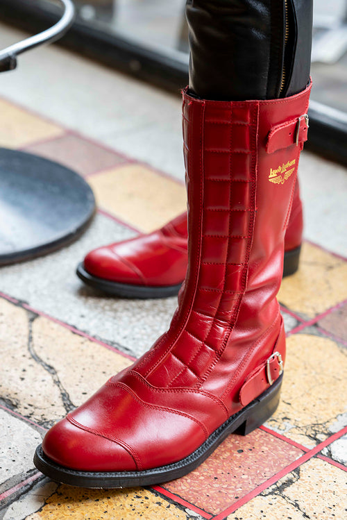 Road Racer Boots No. 177 Red