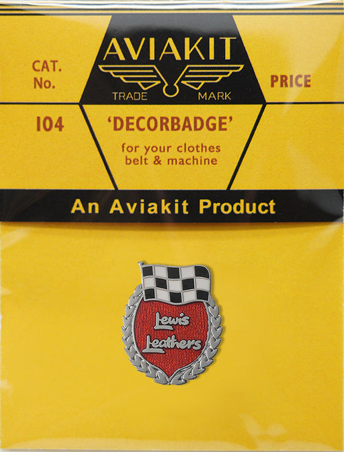 Lewis Leathers 1960s Logo Badge