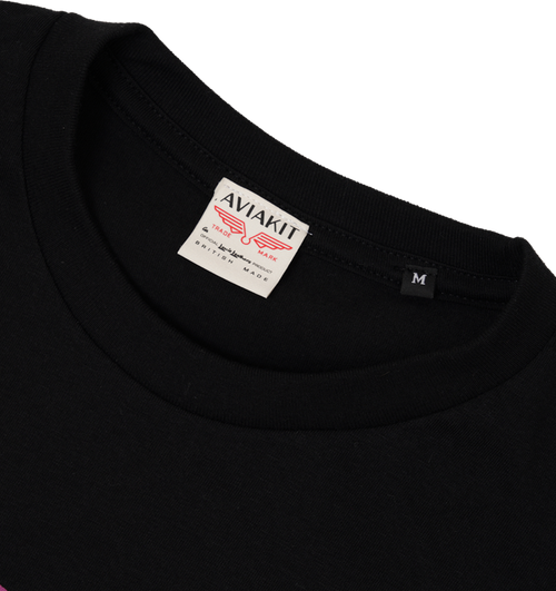 Skull Helmet T shirt Black