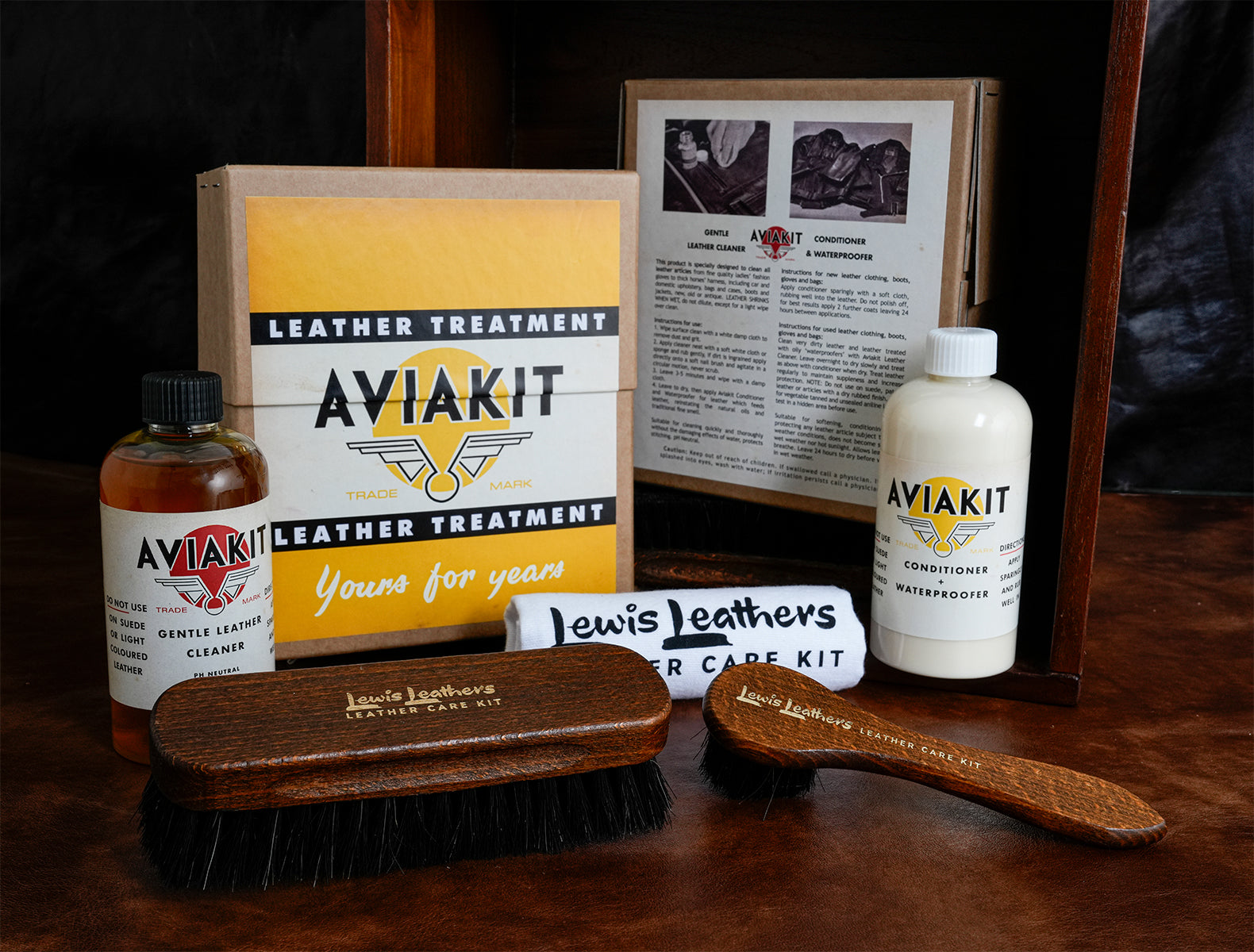Deluxe Care Kit – Lewis Leathers