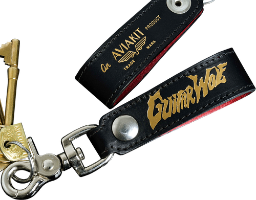 Guitar Wolf Keyring