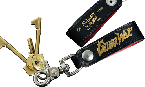 Guitar Wolf Keyring