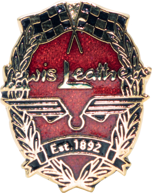 Lewis Leathers Leaves Badge