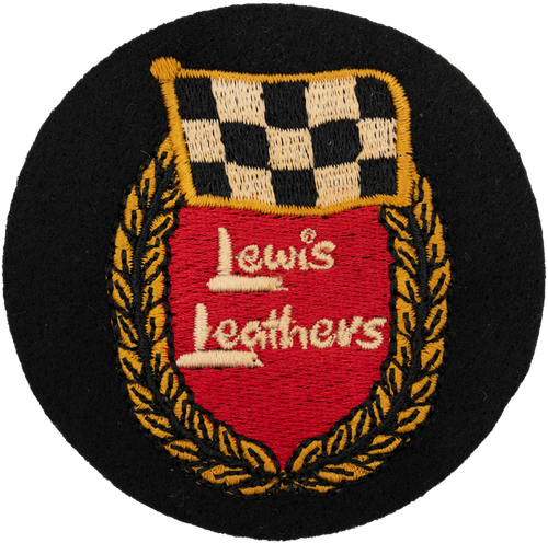 Lewis Leathers Logo Leaves Patch