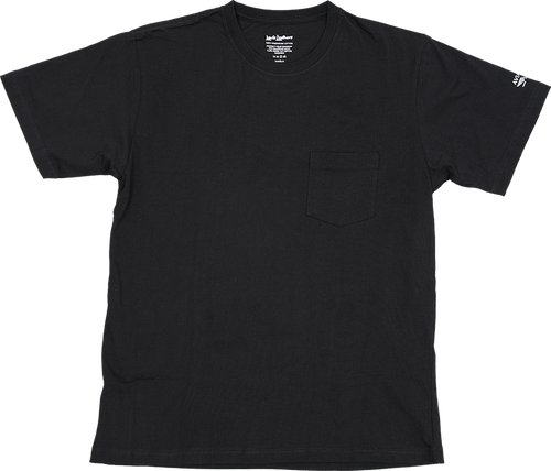 Plain pocket T-shirts twin pack