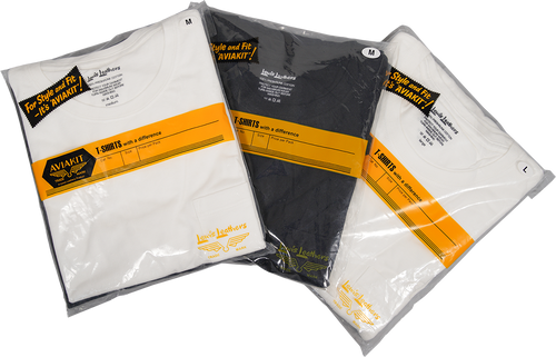 Plain pocket T-shirts twin pack