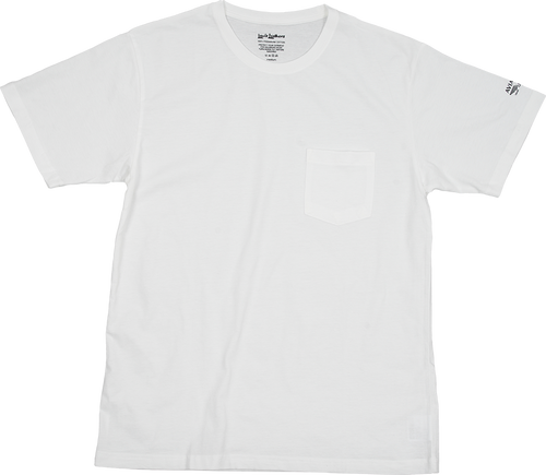 Plain pocket T-shirts twin pack