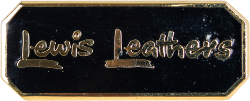 Lewis Leathers Rectangle Badge