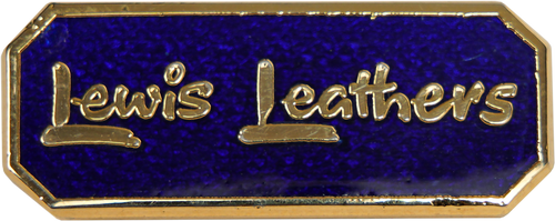 Lewis Leathers Rectangle Badge