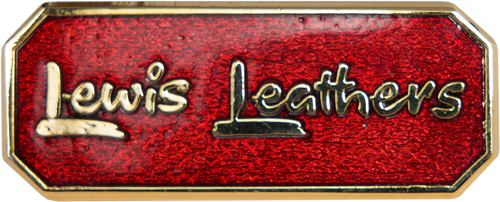Lewis Leathers Rectangle Badge
