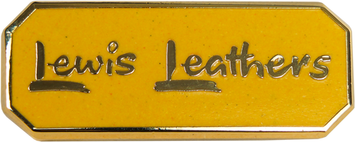 Lewis Leathers Rectangle Badge