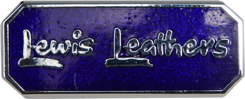 Lewis Leathers Rectangle Badge