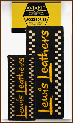 Lewis Leathers Checker Patch