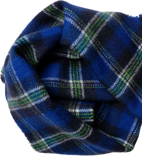 Lewis Leathers Scottish Wool Tartan Scarf