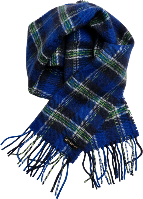 Lewis Leathers Scottish Wool Tartan Scarf