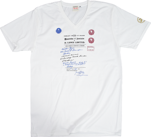 Signatures T shirt: White
