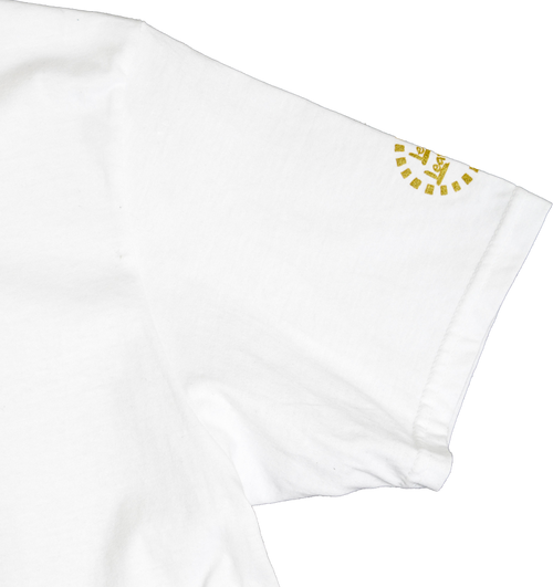 Tiger Head T shirt White