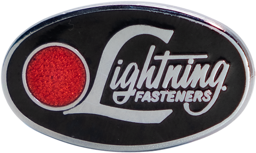 Lightning Fasteners Badge