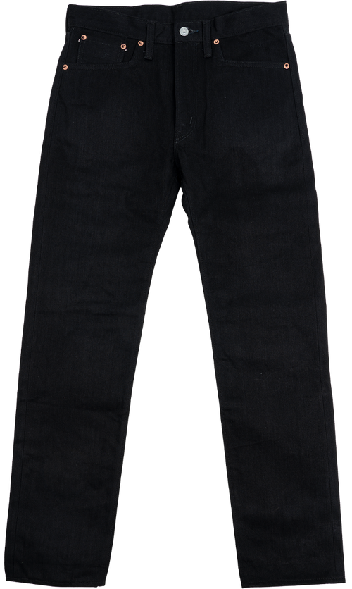 Washed Denim Jeans - Tapered with zips LLJ003