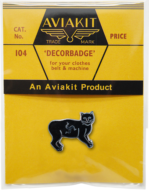 AVIAKIT Manx Cat Badge