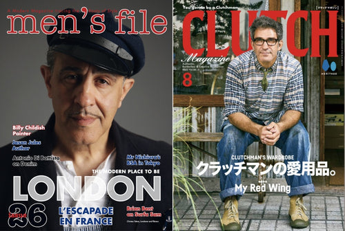 men's file Magazine Issue 26 & CLUTCH Magazine Vol.86