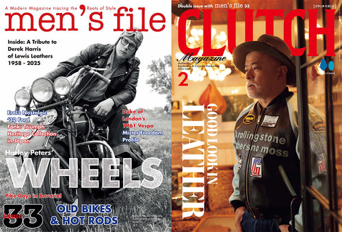 men's file Magazine Issue 33 & CLUTCH Magazine Vol.102