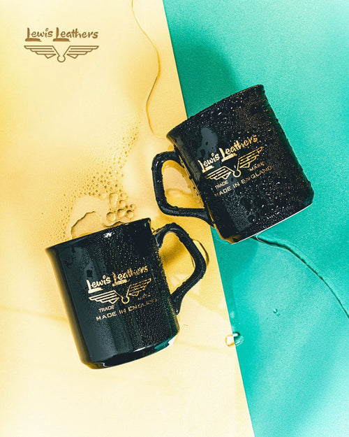 Lewis Leathers Logo Mug