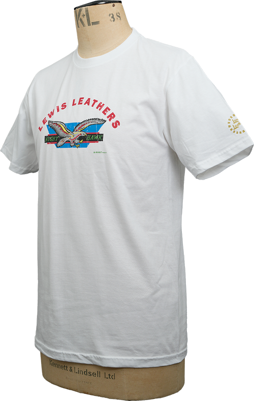 Night Hawk T shirt White