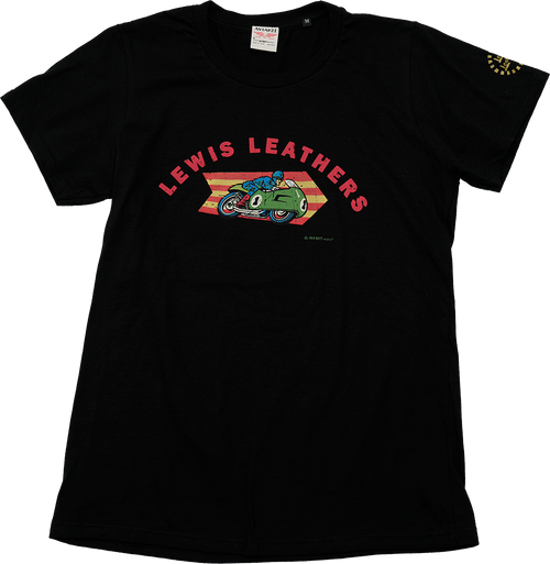 Racing Bike T shirt Black