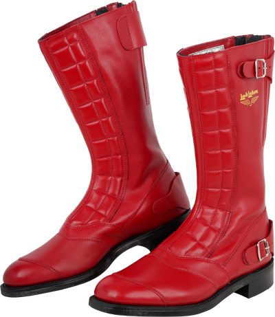 Road Racer Boots No. 177 Red