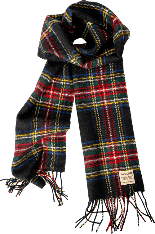 Scottish Wool Tartan Scarf