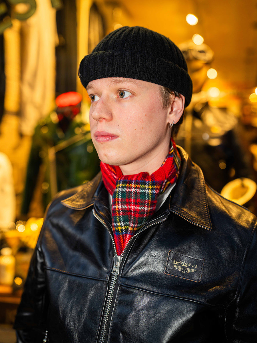 Scottish Wool Tartan Scarf – Lewis Leathers