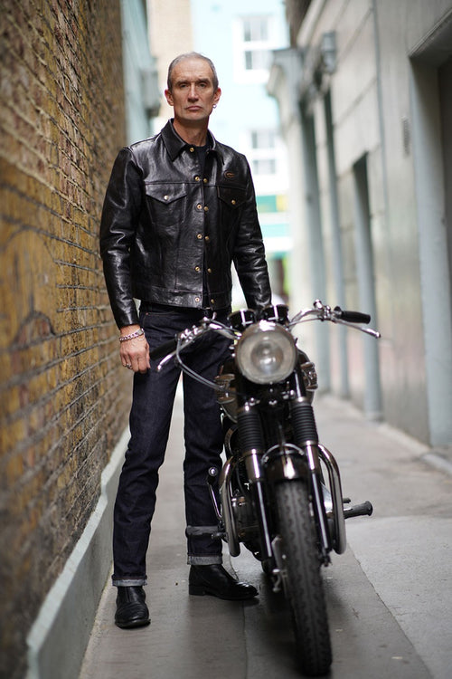 Washed Denim Jeans - Slim Fit LLJ002