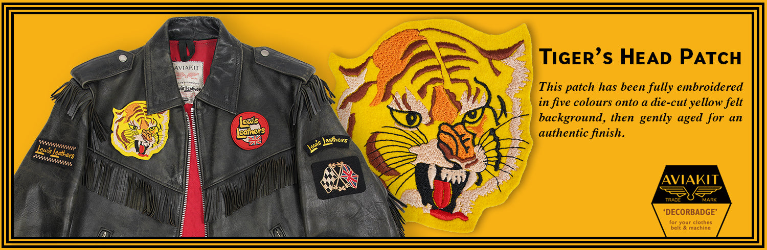 tiger head patch banner d2