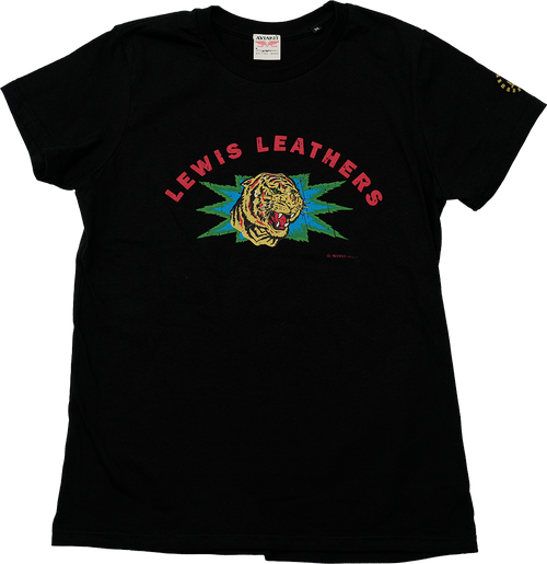 Tiger Head T shirt Black