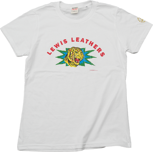 Tiger Head T shirt White