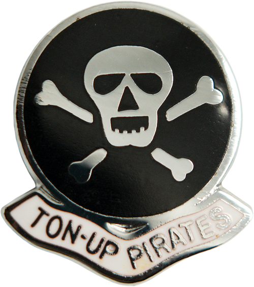 Ton Up Pirates Badge