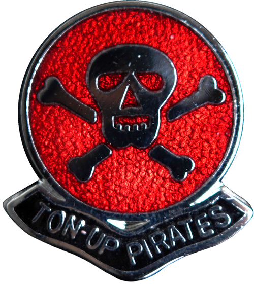 Ton Up Pirates Badge