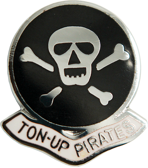 Ton Up Pirates Badge