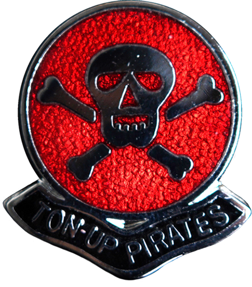 Ton Up Pirates Badge