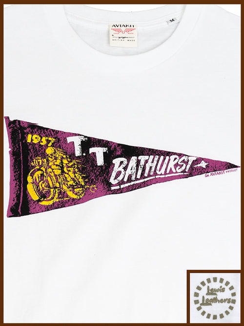 TT PENNANT 1957 T shirt White