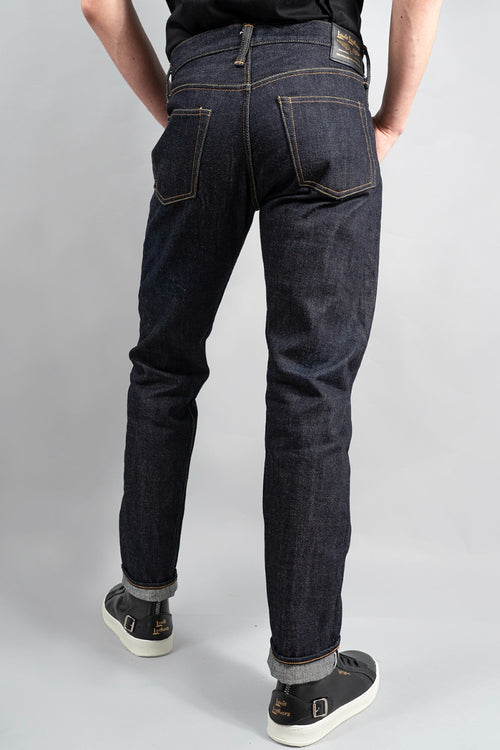 Washed Denim Jeans - Tapered Slim fit LLJ004