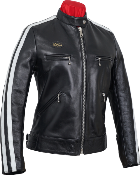 British Classic Leather Motorcycle Ladies Jackets