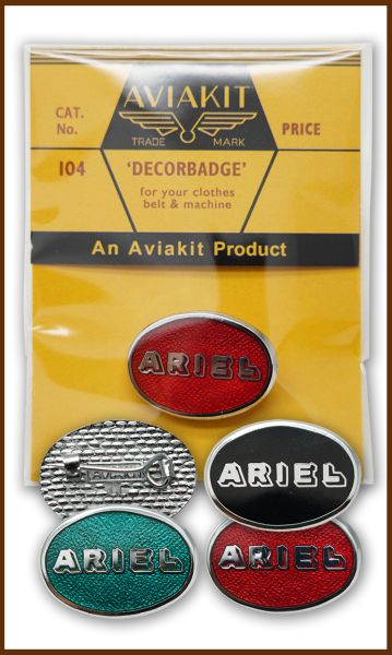 ARIEL Oval Badge