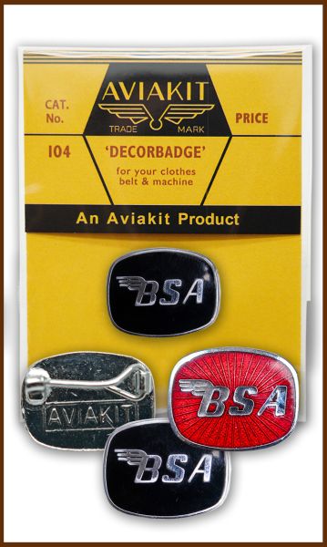 BSA Cushion Badge