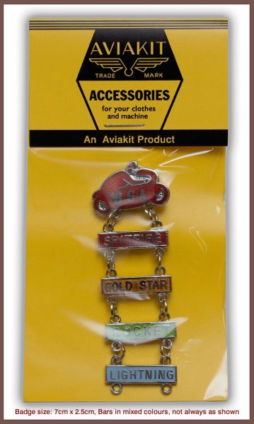 BSA Bar Badge Red