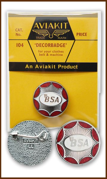 BSA Star Round Badge