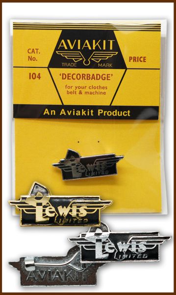 D Lewis Badge