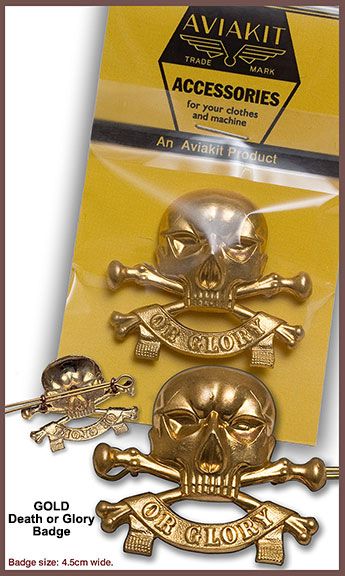 Death or Glory Badge Gold